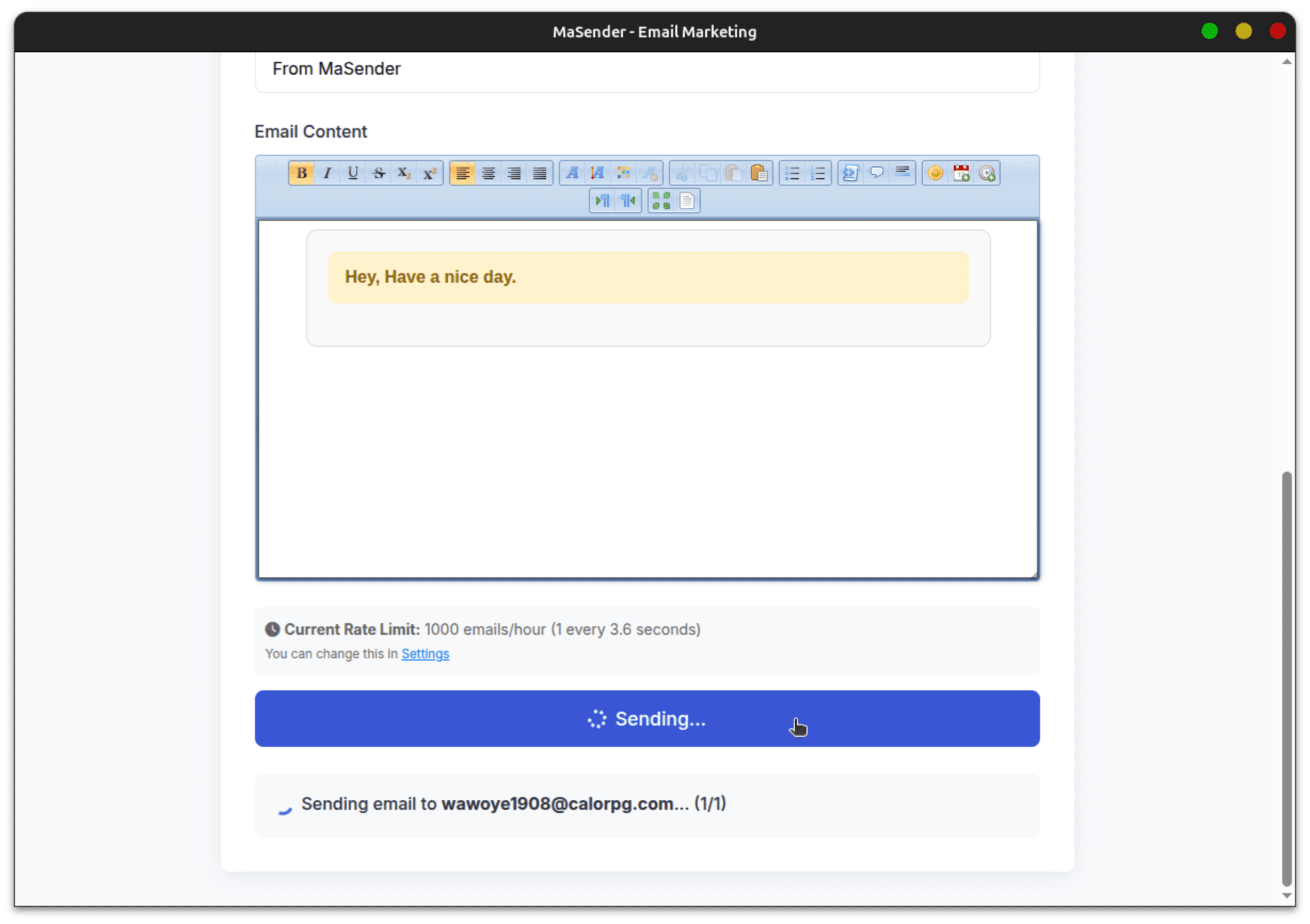 MaSender Screenshot 4