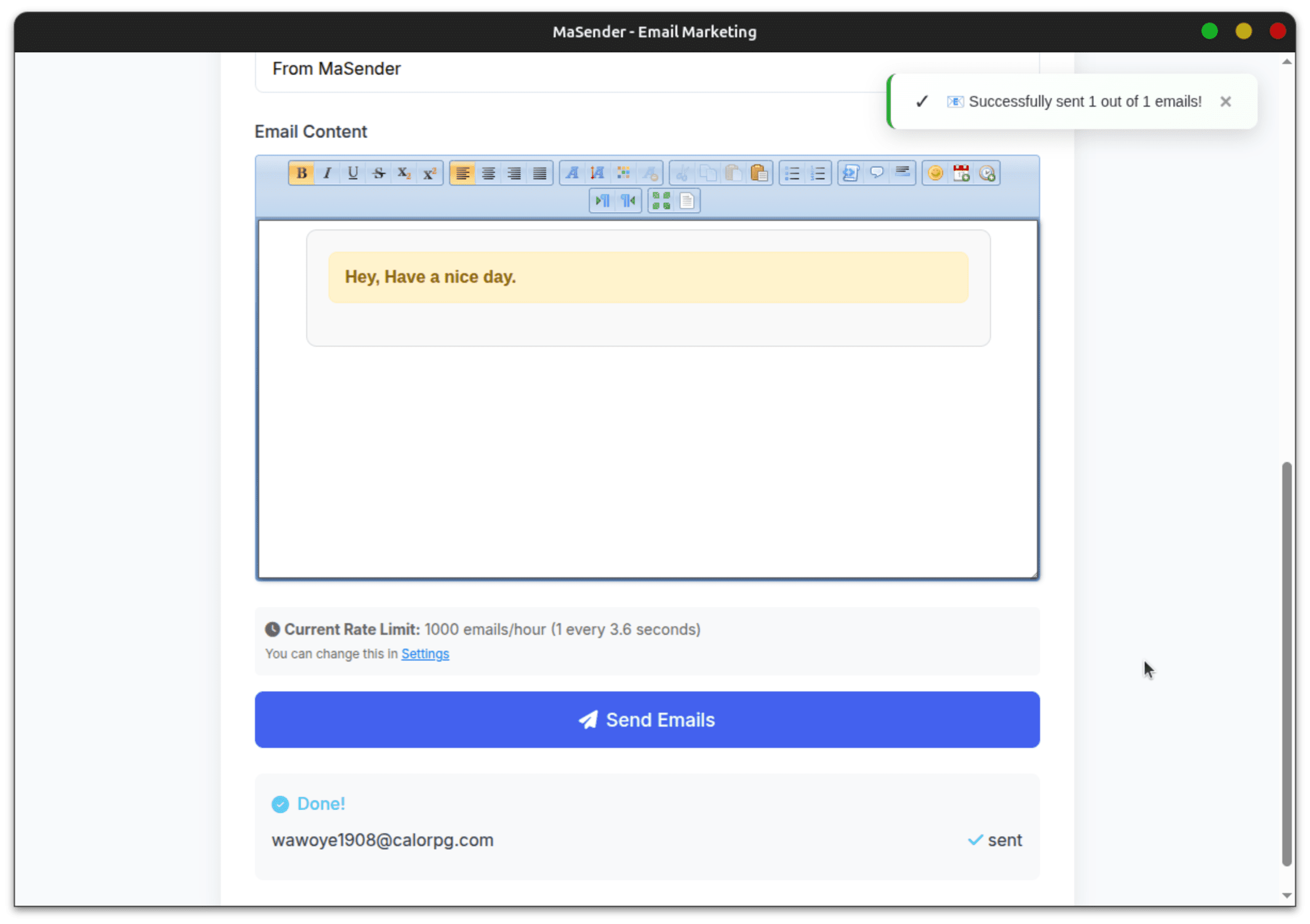 MaSender Screenshot 5